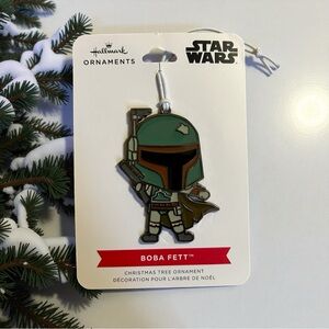 NWT Hallmark Star Wars “Boba Fett” Ornament | Disney & Lucasfilm